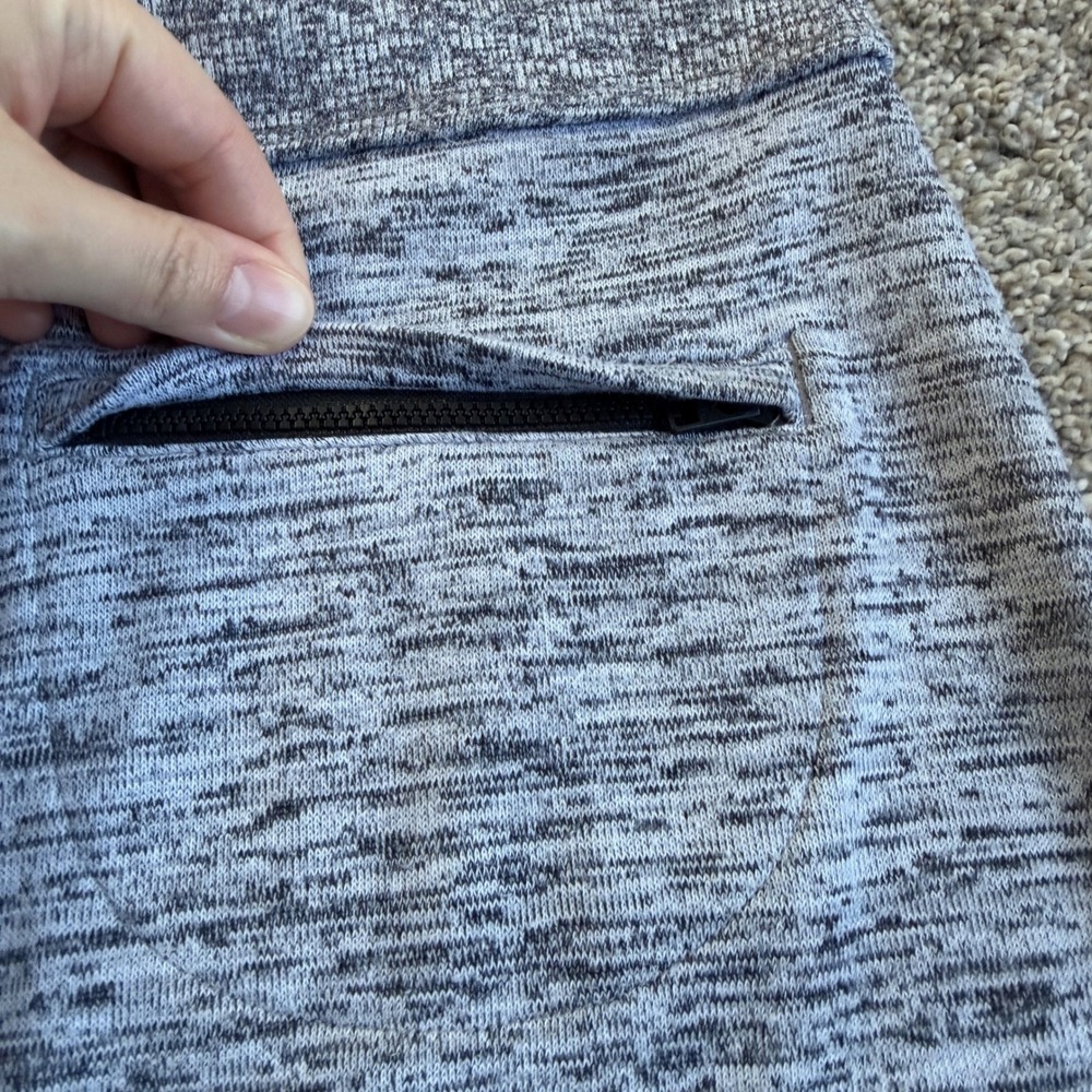 Athleta Downplay Gray Heathered Drawstring Skirt … - image 7